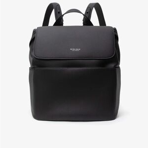 Black Baby Bag - vegan leather